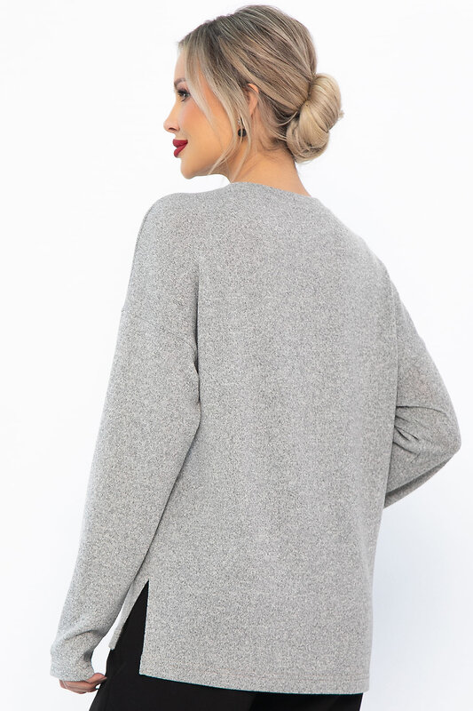 LT Collection Свитшот 567784 Б14725-31М серо-бежевый