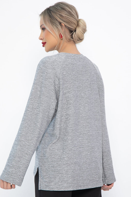 LT Collection Джемпер 567785 Б14726-30М серый