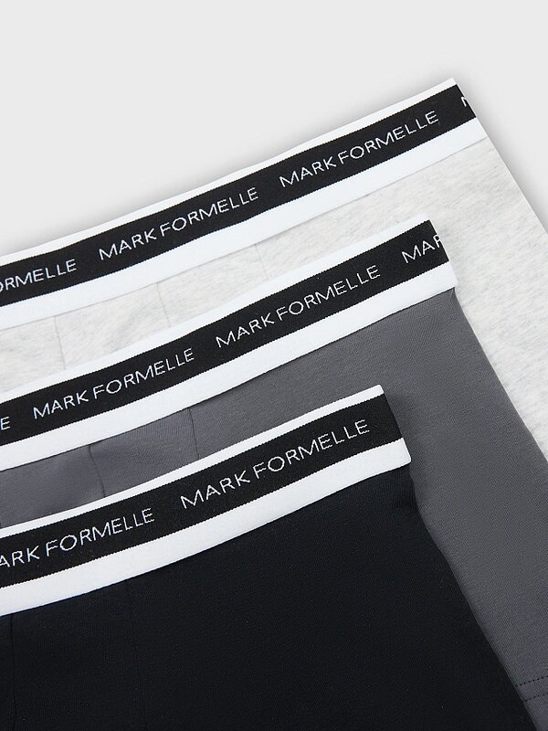 MARK FORMELLE Трусы 567869 411124-3 серый меланж+графит +черный