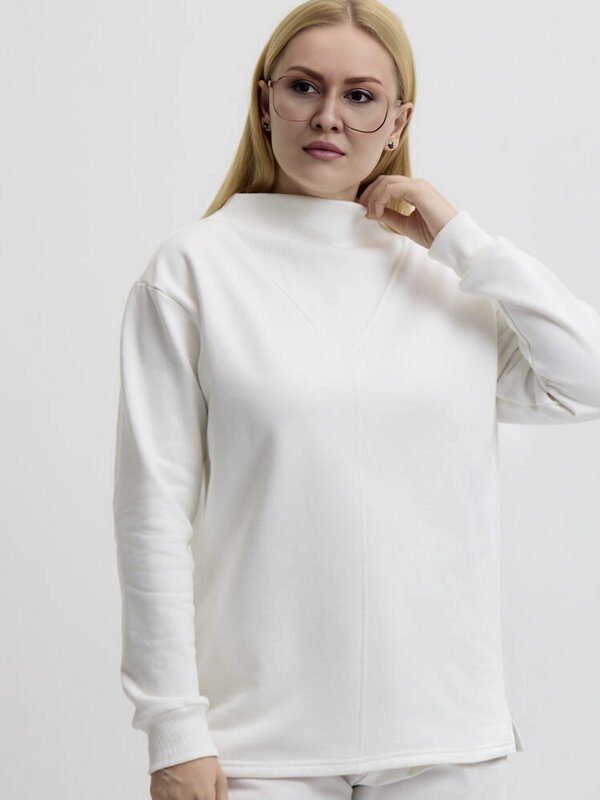 AandOstudio Свитшот 567882 Д30009Д белый