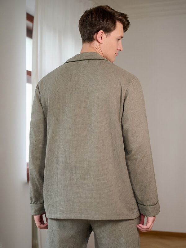 INDEFINI Пижама 567913 5013PCC Оливково-зеленый