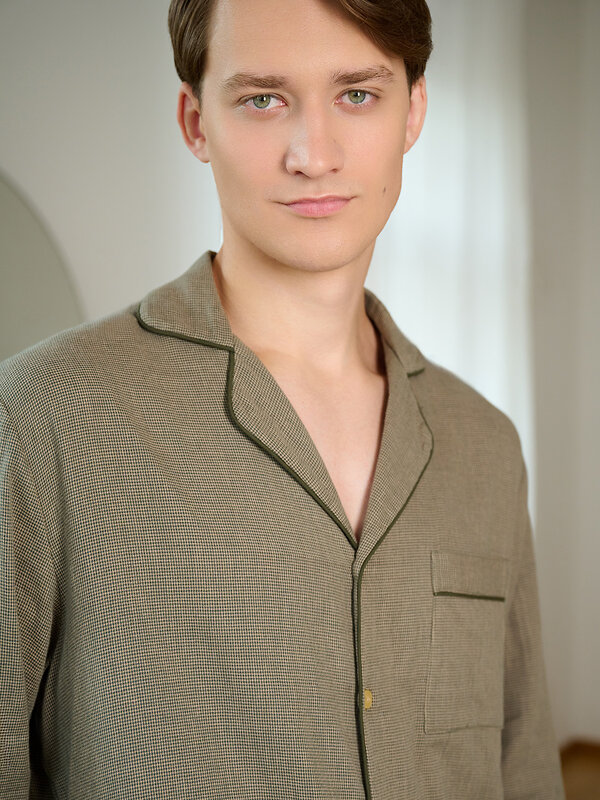 INDEFINI Пижама 567913 5013PCC Оливково-зеленый