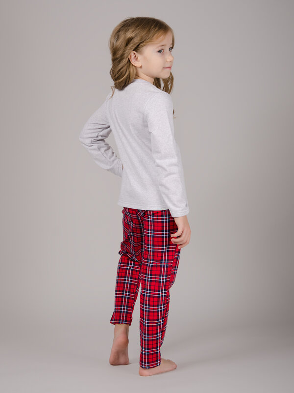 Malina Пижама 567939 ПД-77 красный, серый