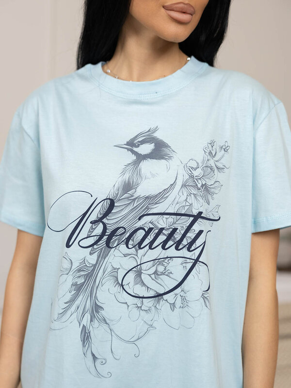 Текс-плюс Пижама 567952 НФ-00227672 Голубой, синий