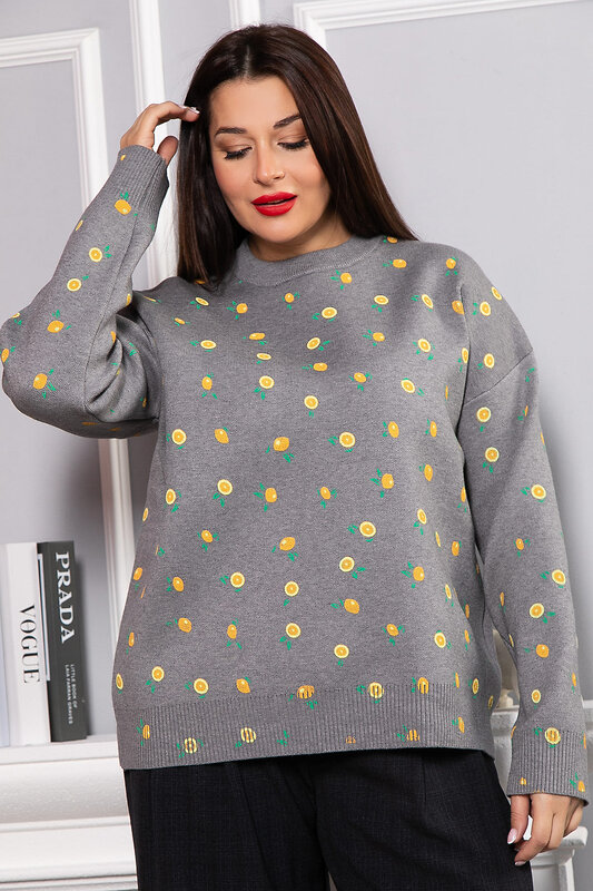 LT Collection Свитер 567995 Б14759-1М серый