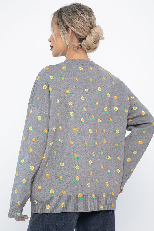 LT Collection Свитер 567995 Б14759-1М серый