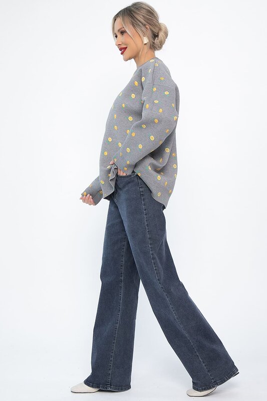 LT Collection Свитер 567995 Б14759-1М серый