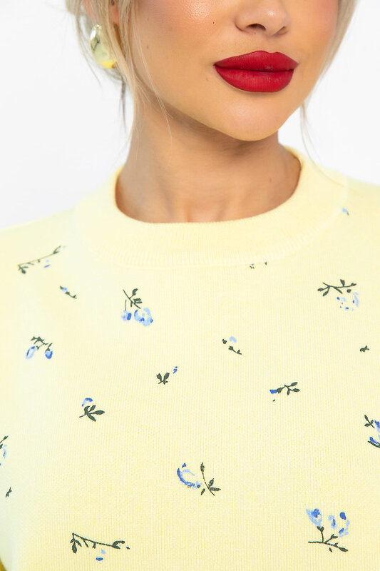 LT Collection Свитер 567996 Б14758-1М желтый