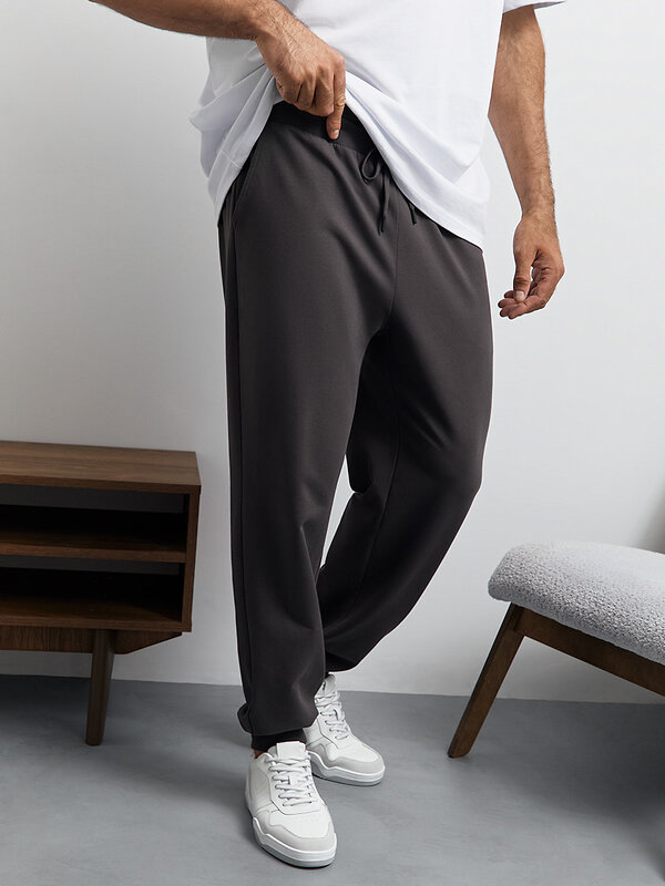 Omsa Брюки 568030 OmU 3231С Брюки джоггеры муж. на манжетах, CO+EL Grafite (Серый)