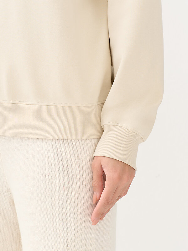 Omsa Свитшот 568033 OmD 1912С Свитшот жен. свобод/кроя, CO+EL Beige Chiaro (Бежевый)