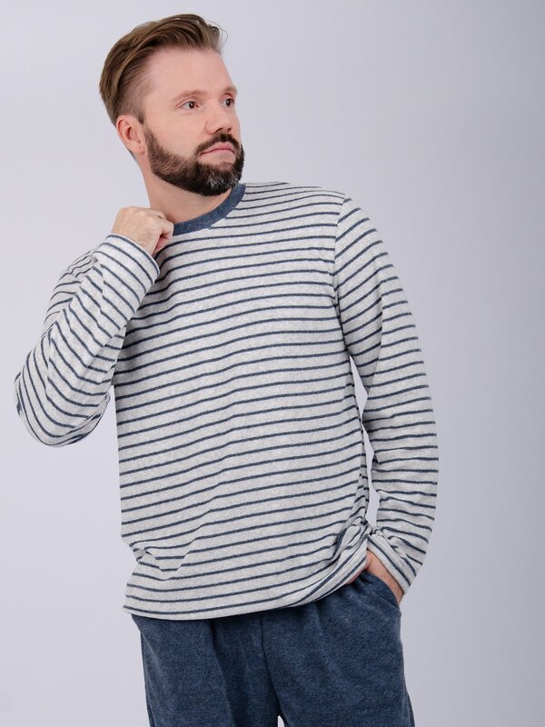 Malina Пижама 568044 3184 серый/синий