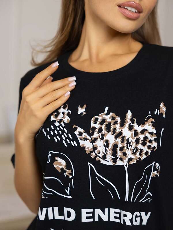 Текс-плюс Костюм 568050 НФ-00227606 Черный,молочный,коричневый