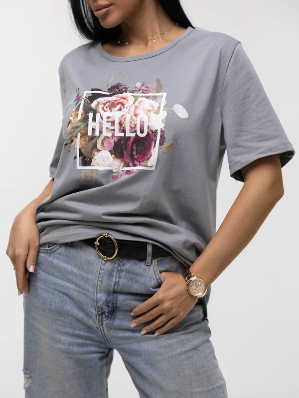 Текс-плюс Футболка 568053 НФ-00156198 Светло - серый