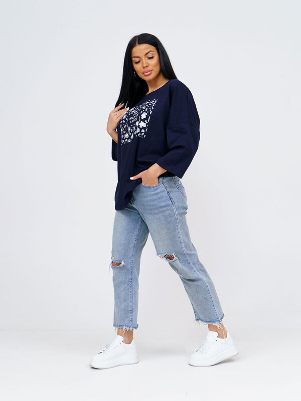 Текс-плюс Туника 568054 НФ-00154007 Темно-синий