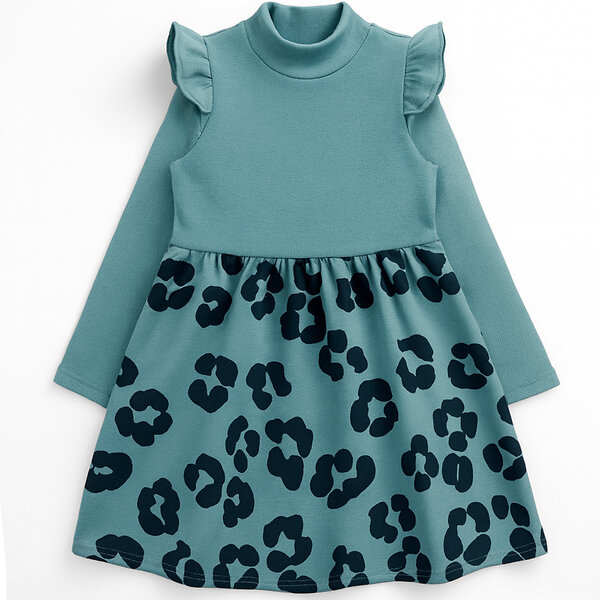 YOULALA Платье 568081 1917900106 бирюзовый