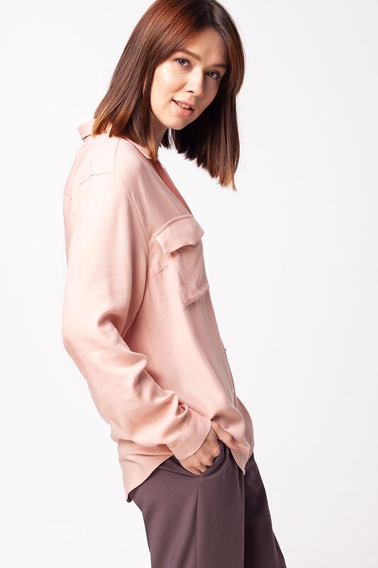 VILATTE Блузка 568107 D29.643 пудровый