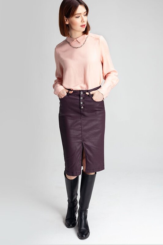 VILATTE Блузка 568108 D29.644 пудровый