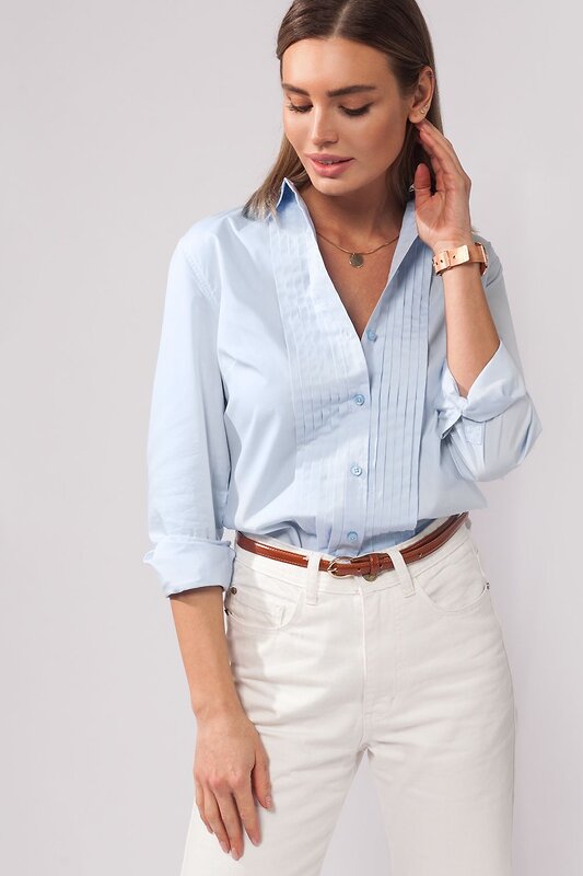 VILATTE Блузка 568121 D29.684 голубой