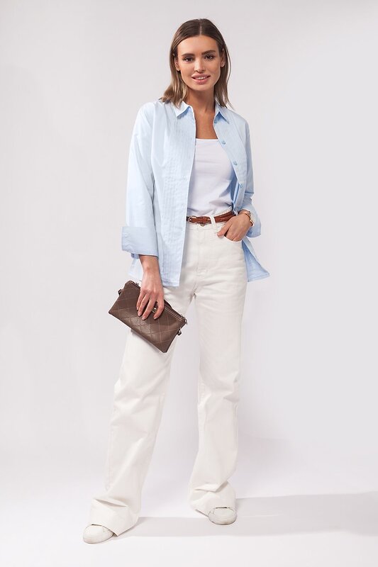 VILATTE Блузка 568121 D29.684 голубой