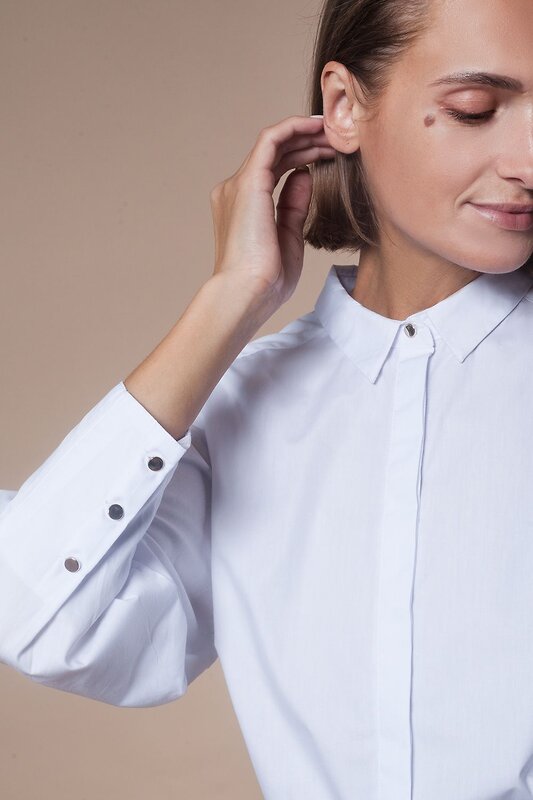 VILATTE Блузка 568122 D29.685 белый