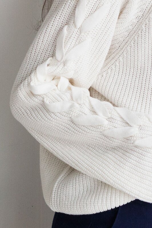 VILATTE Джемпер 568129 D39.450 белый