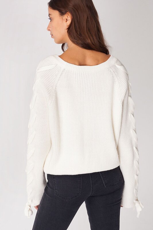 VILATTE Джемпер 568129 D39.450 белый