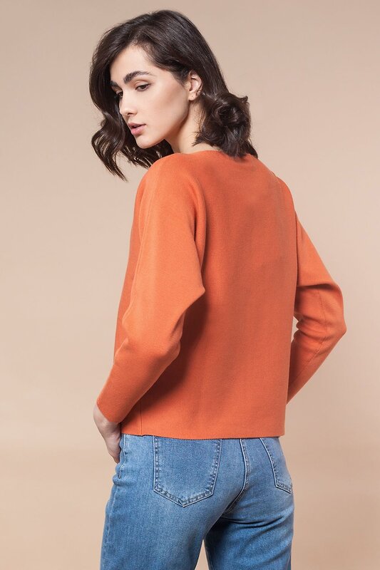 VILATTE Джемпер 568137 D39.461 терракотовый