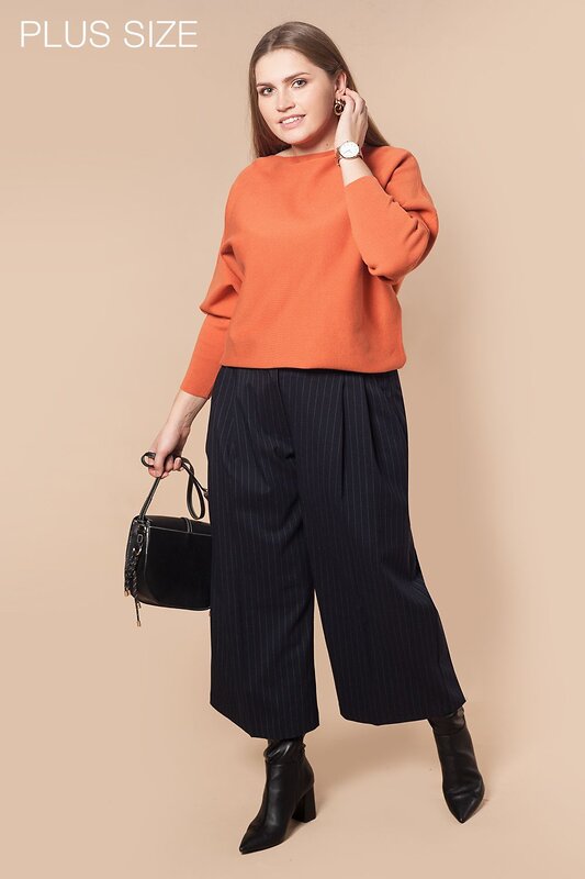 VILATTE Джемпер 568137 D39.461 терракотовый