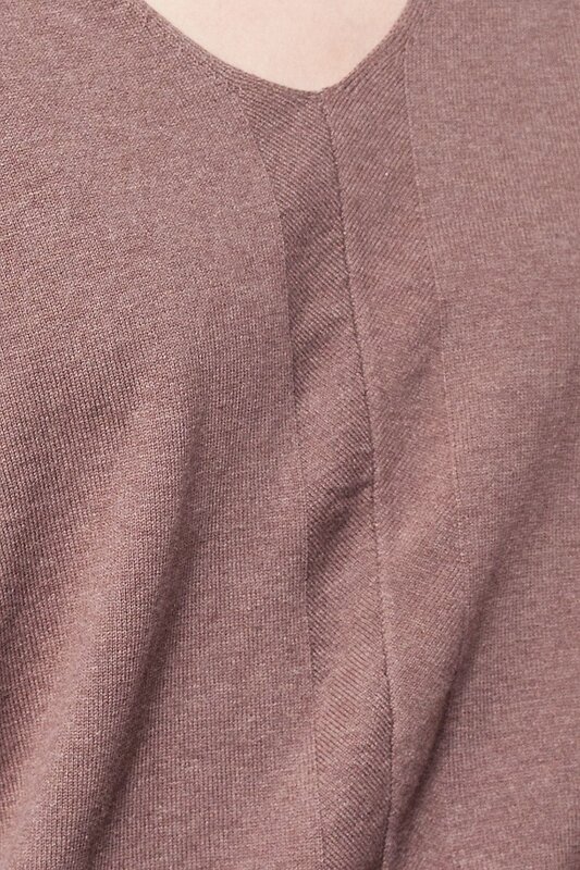 VILATTE Джемпер 568139 D39.462 кофейный