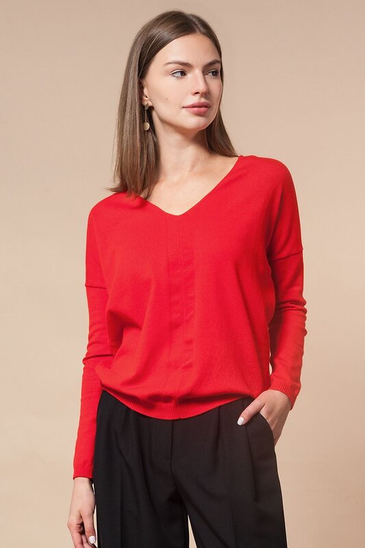 VILATTE Джемпер 568140 D39.462 красный