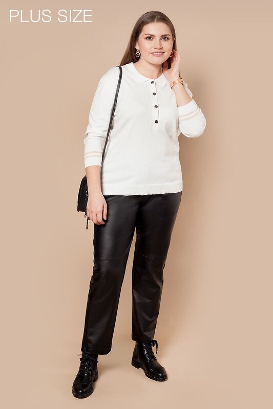 VILATTE Джемпер 568142 D39.463 белый