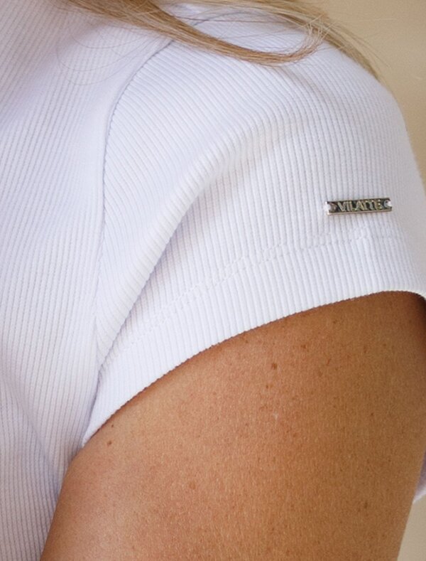 VILATTE Футболка 568151 D49.044 белый