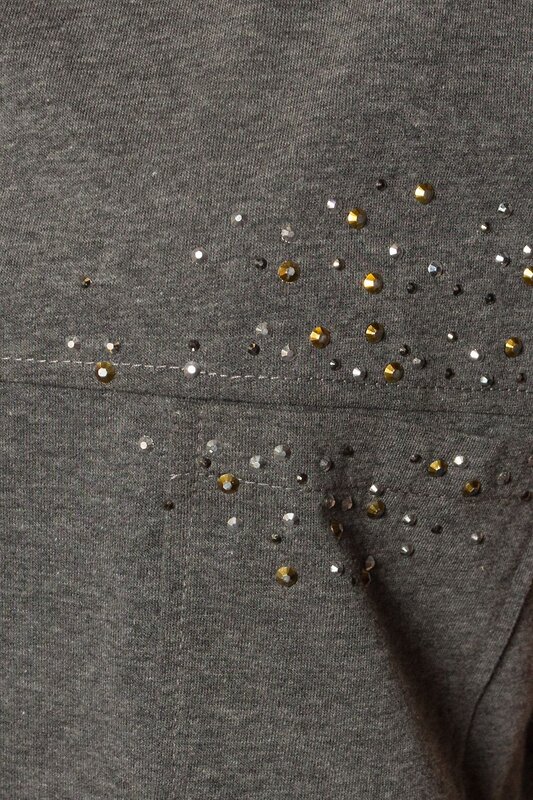 VILATTE Футболка 568154 D49.644 темно-серый меланж