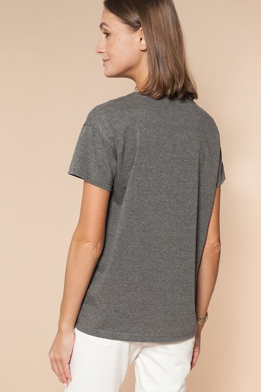 VILATTE Футболка 568154 D49.644 темно-серый меланж