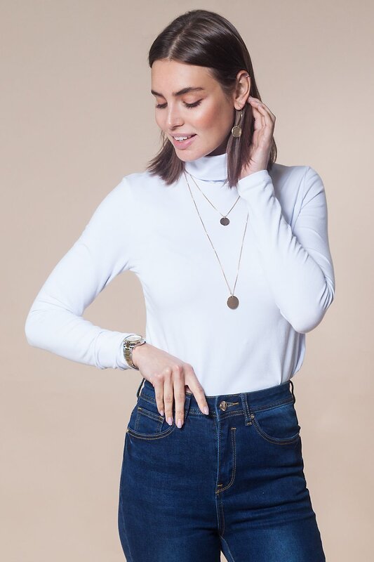 VILATTE Джемпер 568159 D49.670 белый