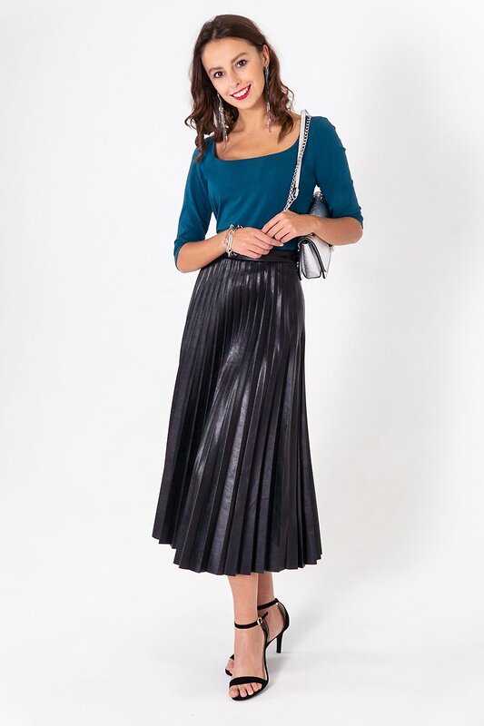 VILATTE Футболка 568164 D49.708 изумруд