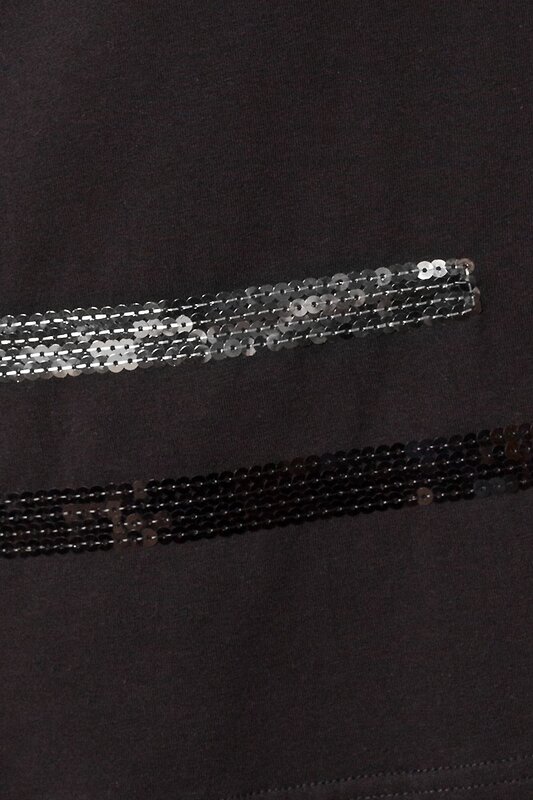 VILATTE Футболка 568167 D49.715 черный_stripes