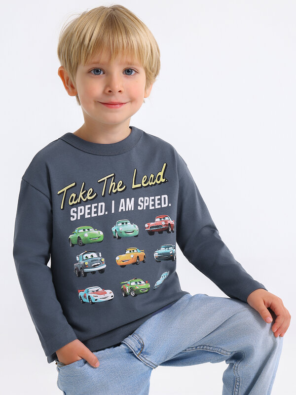 Апрель Лонгслив 568183 1ПДЛД4981001 темно-серый