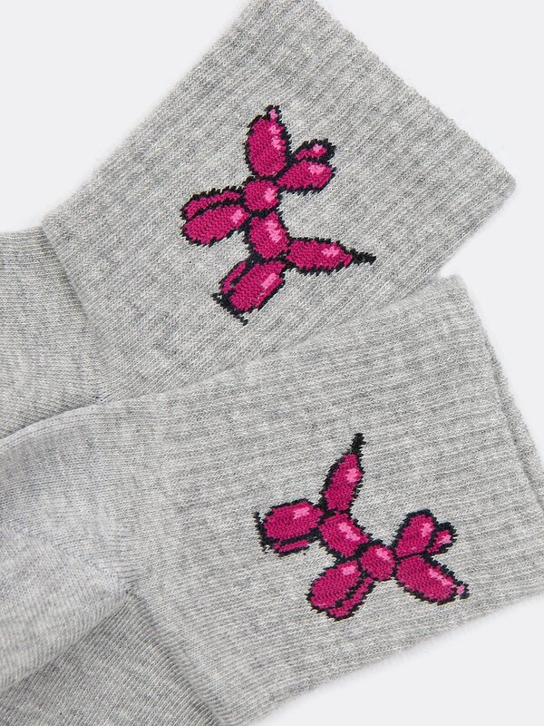 MARK FORMELLE Женские носки 568232 279K-2349 серый меланж