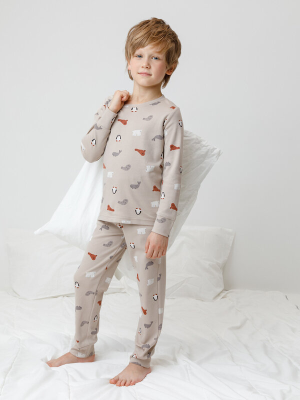 CROCKID Пижама 568273 К 1552 бежевый