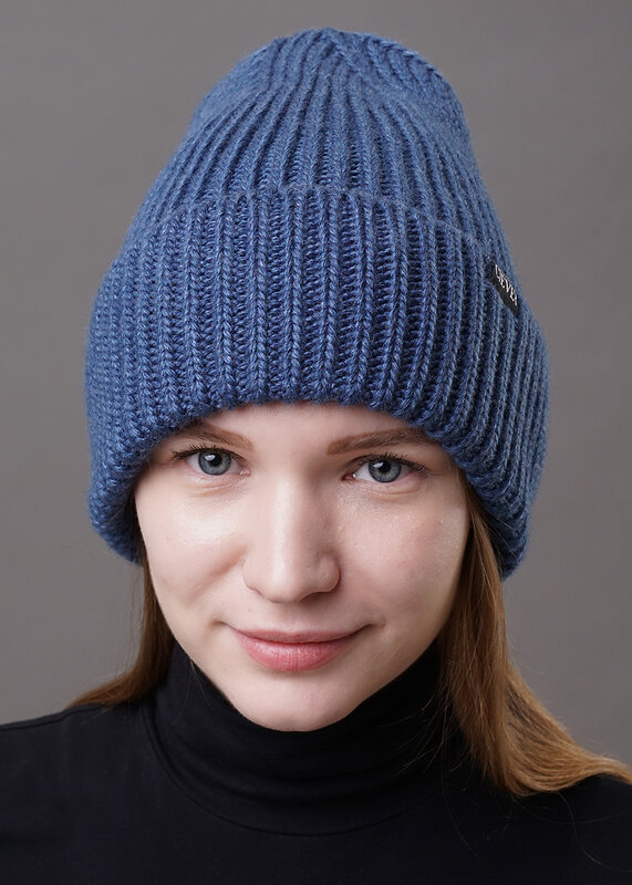 CLEVER Шапка 91308 102680ап джинсовый