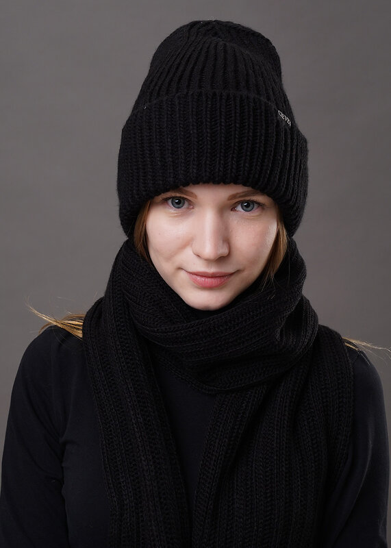 CLEVER Шапка 91314 102680ап чёрный
