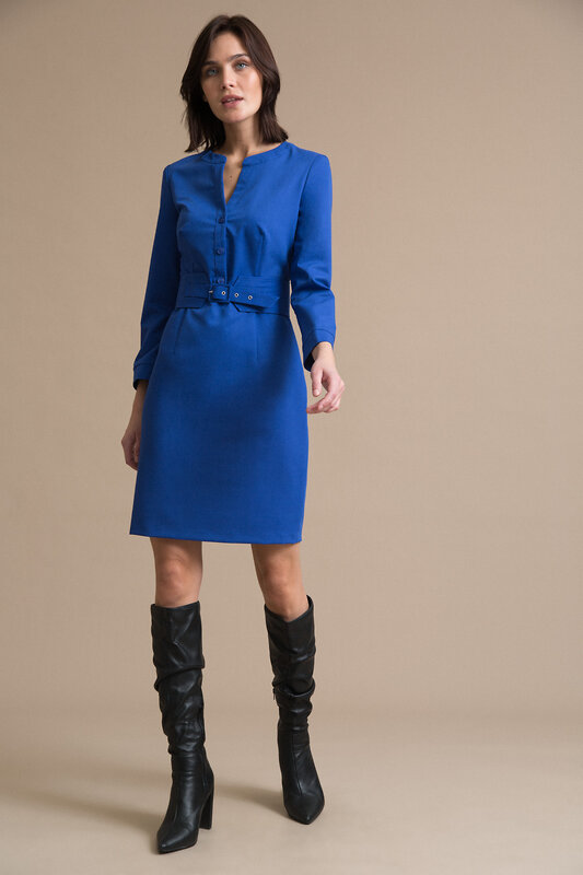 Emka Fashion Платье 93960 PL958/paniano синий