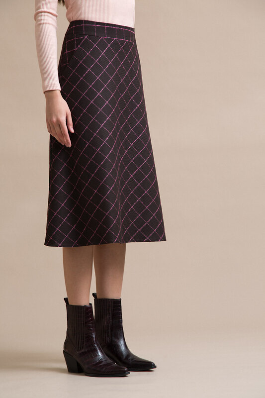 Emka Fashion Юбка 94083 S853/tirota темно-коричневый