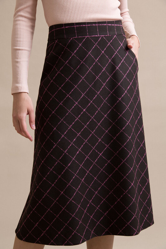 Emka Fashion Юбка 94083 S853/tirota темно-коричневый