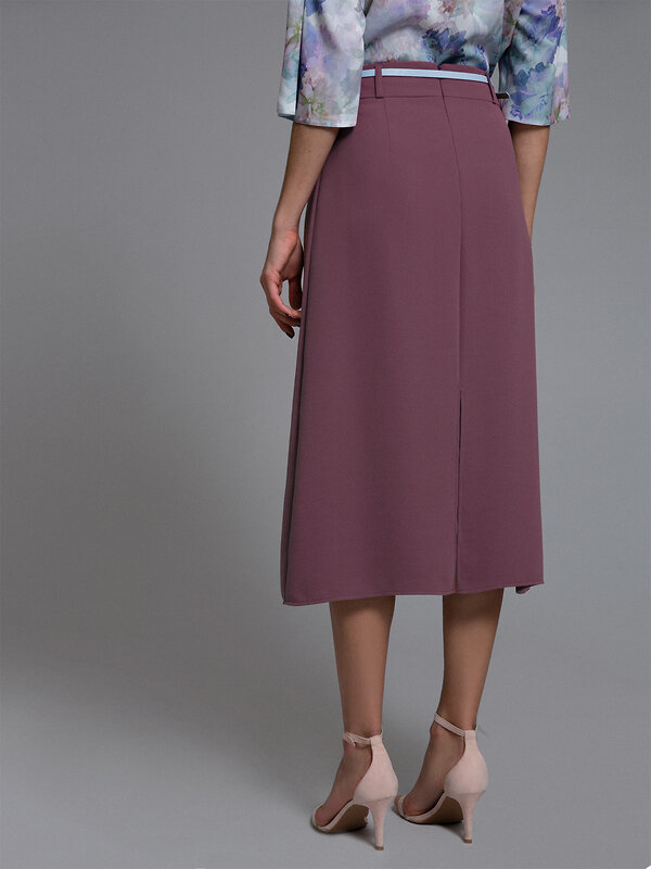 Emka Fashion Юбка 94107 S879/alie сливовый
