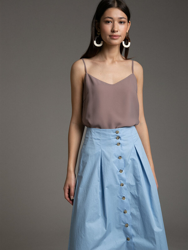 Emka Fashion Юбка 94126 S887/morris голубой