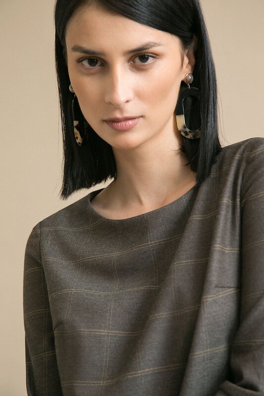 Emka Fashion Платье 94140 PL914/weyda коричневый