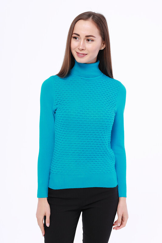 NIKA Джемпер 94552 1053 Бирюзовый