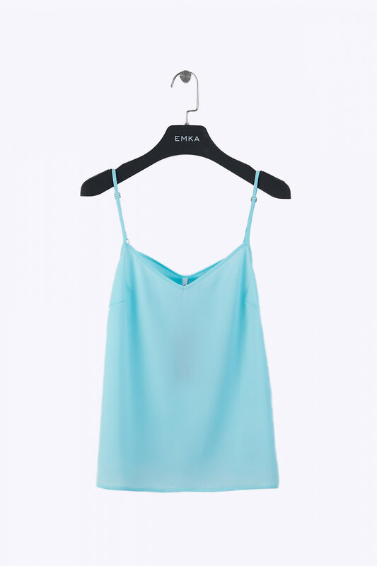 Emka Fashion Топ 94604 B2416/lyusina бирюзовый